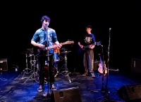 SCHOOL:  The Glens Rock School provides a chance to play at a real gig.