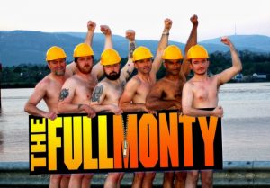 CAST: The six brave men who will star in “The Full Monty”.