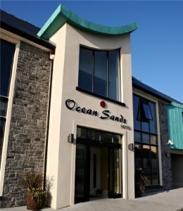 DAMAGE: The Ocean Sands Hotel in Enniscrone.