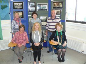 LAUNCH: Mayor of Sligo Cllr Marie Casserly (seated, centre) with members of the Sligo Town Twinning Committee at the opening of the exhibition of Crozon in 2015.