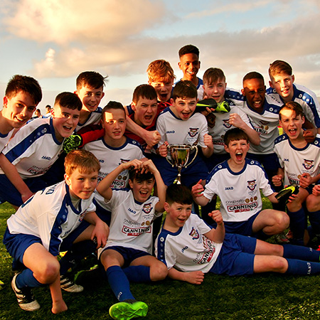 SFAI Boys Under 14 Connacht Cup Final involving Merville FC from Sligo