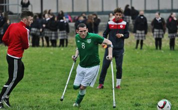 Amputee team shows skills in Sligo
