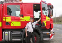 Seamus reflects on 40 years of service as a firefighter