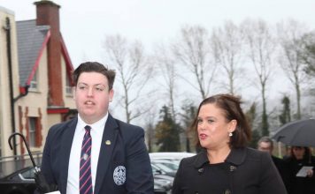 Sinn Fein leader at Sligo event to mark the end of WWI