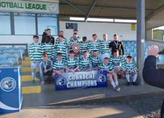 Historic win for Ballymote Celtic in the Connaught Shield Final