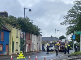 Fire in derelict building on Barrack Street highlights the ‘safety risks for the people of the area’ : Cllr