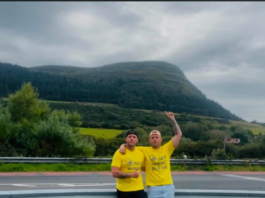 Twin Brothers climb Knocknarea Mountain every day in September in aid of the Irish Cancer Society